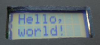 Hello, world! - AQM0802A