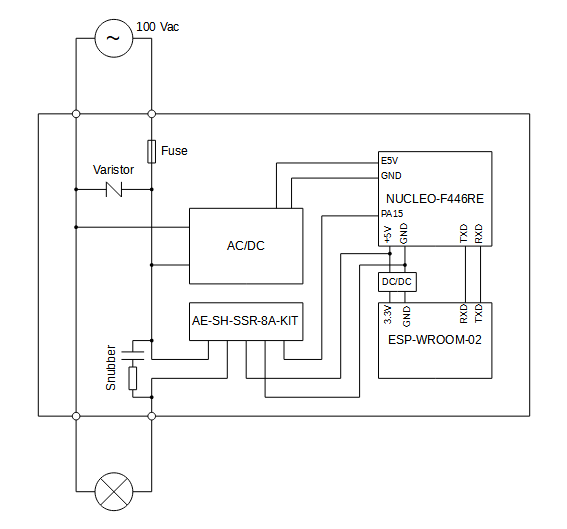 Schematic of Time switch